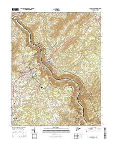 Fayetteville 2014 topographic map thumbnail