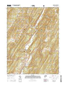 Franklin 2014 topographic map thumbnail