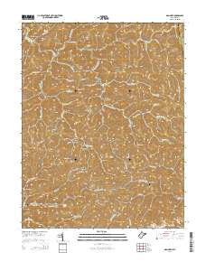 Mammoth 2014 topographic map thumbnail