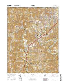 Fairmont West 2014 topographic map thumbnail