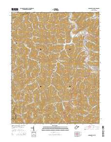 Chapmanville 2014 topographic map thumbnail