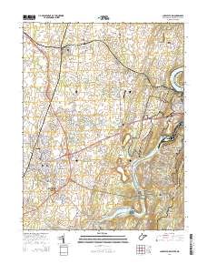 Charles Town 2014 topographic map thumbnail