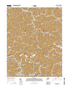 Delbarton 2014 topographic map thumbnail