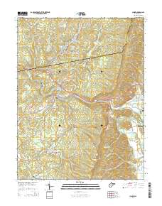 Junior 2014 topographic map thumbnail