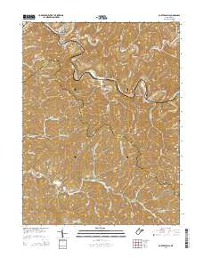 Porters Falls 2014 topographic map thumbnail