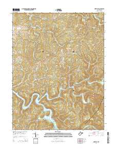 Newville 2014 topographic map thumbnail