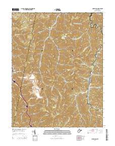 Powellton 2014 topographic map thumbnail