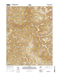 Nestorville 2014 topographic map thumbnail