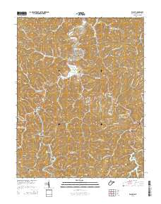 Wayne 2014 topographic map thumbnail