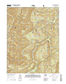 Snyder Knob 2014 topographic map thumbnail