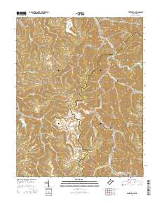 Whitesville 2014 topographic map thumbnail