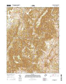 Williamsburg 2014 topographic map thumbnail