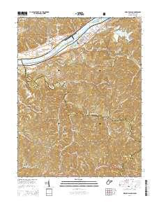 Willow Island 2014 topographic map thumbnail