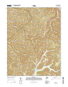 Widen 2014 topographic map thumbnail