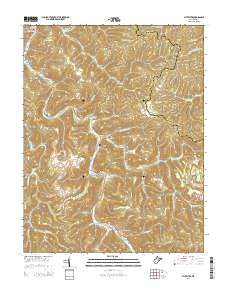Sylvester 2014 topographic map thumbnail