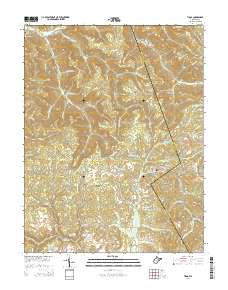 Tioga 2014 topographic map thumbnail