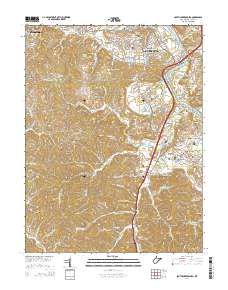 South Parkersburg 2014 topographic map thumbnail