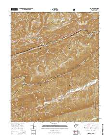 Oakvale 2014 topographic map thumbnail
