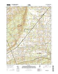 Rocky Hill 2014 topographic map thumbnail