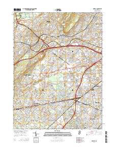 Roselle 2014 topographic map thumbnail