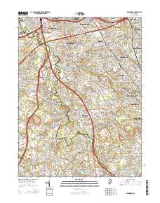 Runnemede 2014 topographic map thumbnail