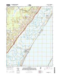Sea Isle City 2014 topographic map thumbnail