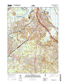South Amboy 2014 topographic map thumbnail