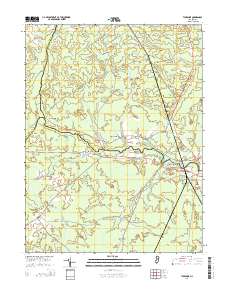 Tuckahoe 2014 topographic map thumbnail