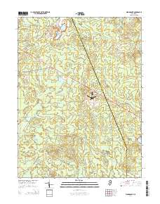Woodmansie 2014 topographic map thumbnail