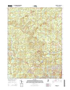 Brookville 2014 topographic map thumbnail