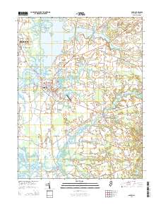Salem 2014 topographic map thumbnail
