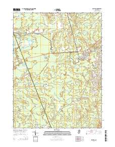 Whiting 2014 topographic map thumbnail