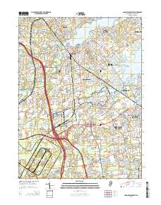 Long Branch West 2014 topographic map thumbnail