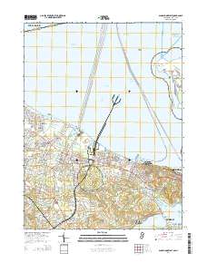 Sandy Hook West 2014 topographic map thumbnail