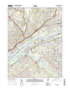 Beverly 2014 topographic map thumbnail