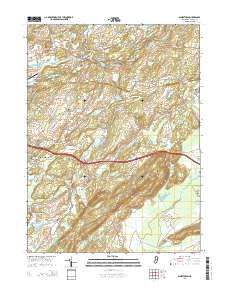 Blairstown 2014 topographic map thumbnail