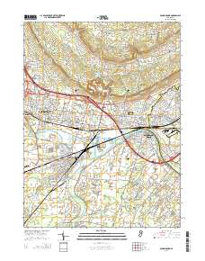 Bound Brook 2014 topographic map thumbnail