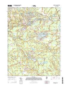 Browns Mills 2014 topographic map thumbnail