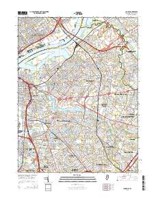 Camden 2014 topographic map thumbnail