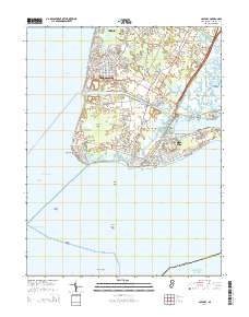 Cape May 2014 topographic map thumbnail
