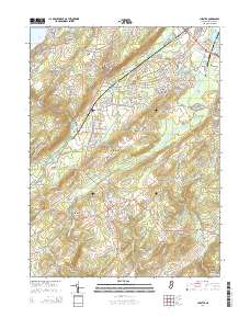 Chester 2014 topographic map thumbnail