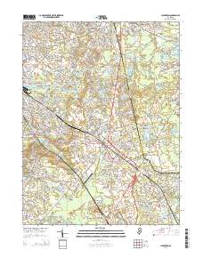 Clementon 2014 topographic map thumbnail