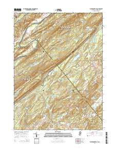 Flatbrookville 2014 topographic map thumbnail