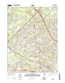Freehold 2014 topographic map thumbnail