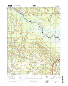 Green Bank 2014 topographic map thumbnail