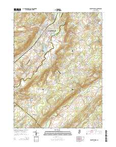 Hackettstown 2014 topographic map thumbnail