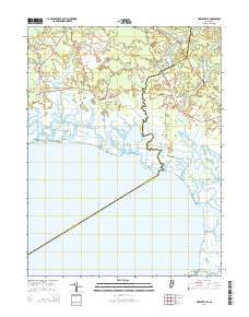 Heislerville 2014 topographic map thumbnail