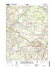 Hightstown 2014 topographic map thumbnail