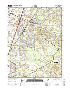 Jamesburg 2014 topographic map thumbnail