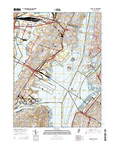 Jersey City 2014 topographic map thumbnail
